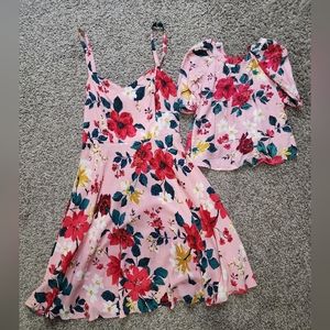 Momma and Mini matching dresses Old navy Size XS And 9-12 months